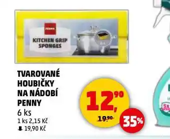 Penny Market Tvarované houbičky na nádobí penny nabídka