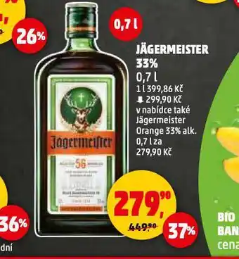 Penny Market Jägermeister nabídka