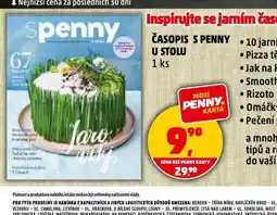 Penny Market Časopis s penny u stolu nabídka