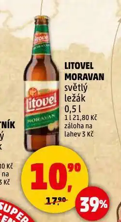 Penny Market Pivo litovel moravan nabídka