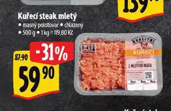 Albert Kuřecí steak mletý nabídka