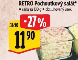 Albert RETRO Pochoutkový salát nabídka