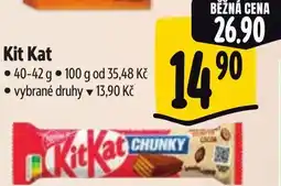 Albert Kit Kat nabídka