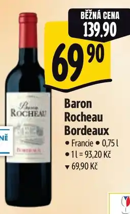 Albert Baron Rocheau Bordeaux nabídka