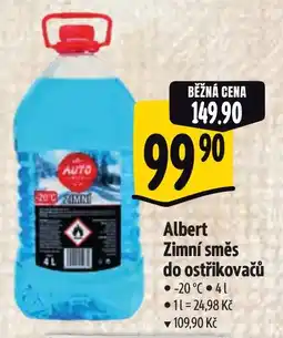 Albert Albert Zimní směs do ostřikovačů nabídka