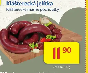 Kubík potraviny Klášterecká jelítka nabídka