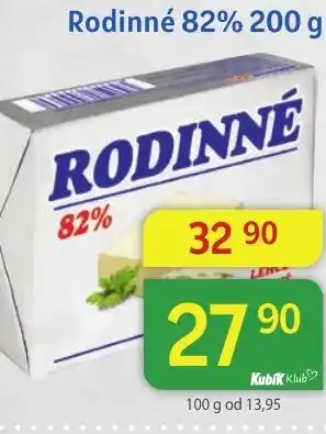 Kubík potraviny Rodinné 82% nabídka