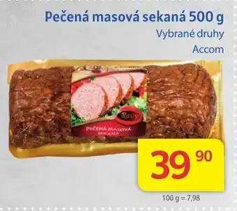 Kubík potraviny Pečená masová sekaná nabídka