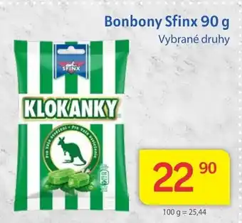 Kubík potraviny Bonbony Sfinx nabídka