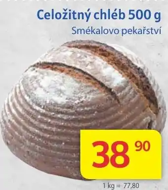 Kubík potraviny Celožitný chléb nabídka