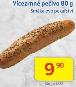 Kubík potraviny Vícezrnné pečivo nabídka