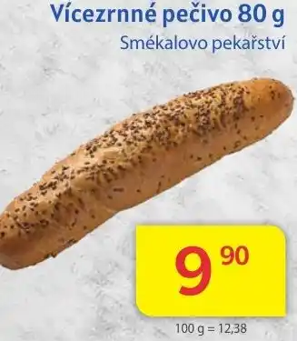 Kubík potraviny Vícezrnné pečivo nabídka