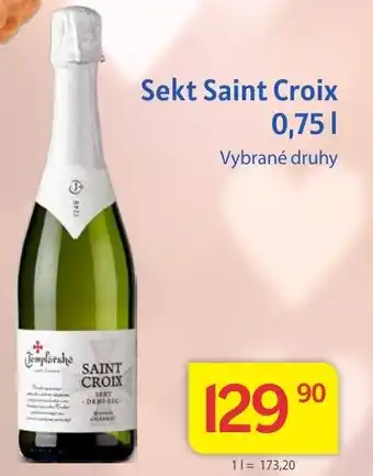 Kubík potraviny Sekt Saint Croix nabídka