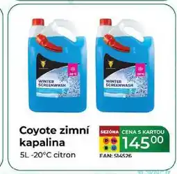 Tamda Foods Coyote zimní kapalina 5L -20°C citron nabídka