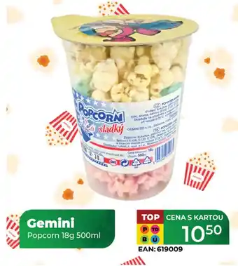 Tamda Foods Gemini Popcorn nabídka