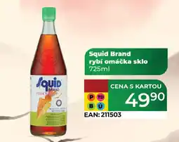 Tamda Foods Squid Brand rybí omáčka sklo nabídka