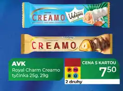 Tamda Foods AVK Royal Charm Creamo tyčinka nabídka