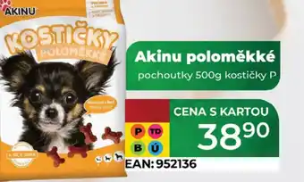 Tamda Foods Akinu poloměkké nabídka