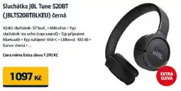 Datart Sluchátka JBL Tune 520BT (JBLT520BTBLKEU) černá nabídka