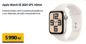 Datart Apple Watch SE 2024 GPS 40mm nabídka