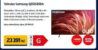 Datart Televize Samsung QE55S85DA nabídka