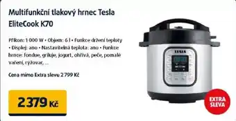 Datart Multifunkční tlakový hrnec Tesla EliteCook K70 nabídka