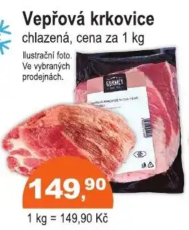 COOP DISKONT Vepřová krkovice nabídka