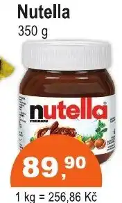 COOP DISKONT Nutella nabídka