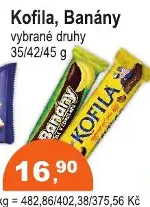 COOP DISKONT Kofila, Banány nabídka