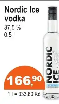 COOP DISKONT Nordic Ice vodka 37.5% nabídka