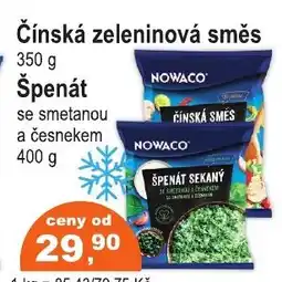 COOP DISKONT Čínská zeleninová směs nabídka