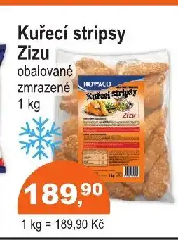 COOP DISKONT Kuřecí stripsy Zizu nabídka