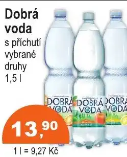 COOP DISKONT Dobrá voda s příchutí nabídka