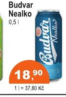 COOP DISKONT Budvar Nealko nabídka