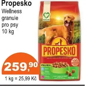 COOP DISKONT Propesko Wellness granule pro psy nabídka