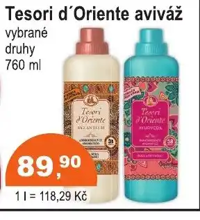 COOP DISKONT Tesori d'Oriente aviváž nabídka