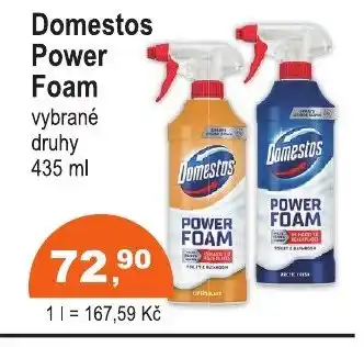 COOP DISKONT Domestos Power Foam nabídka