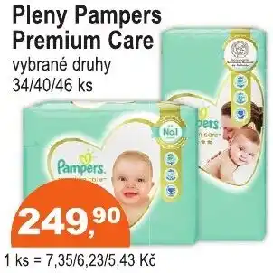 COOP DISKONT Pleny Pampers Premium Care nabídka