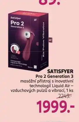 Rossmann Satisfyer masážní přístroj nabídka