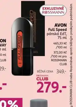 Rossmann Avon full speed nabídka