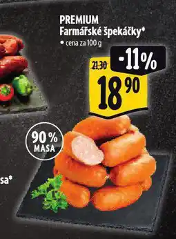Albert Farmářské špekáčky nabídka
