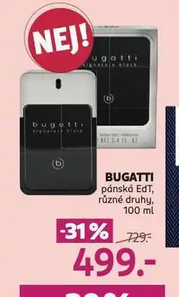 Rossmann Bugati pánská edt nabídka