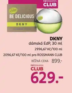 Rossmann Dkny dámská edp nabídka