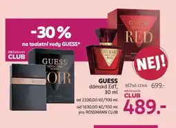 Rossmann Guess dámská edt nabídka