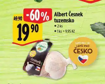 Albert Česnek nabídka