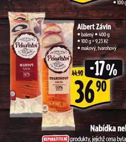 Albert Závin nabídka