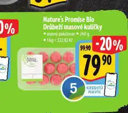 Albert Bio drůbeží masové kuličky nabídka