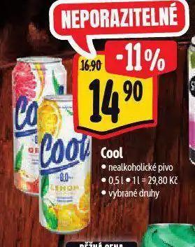 Albert Cool nealkoholické pivo nabídka