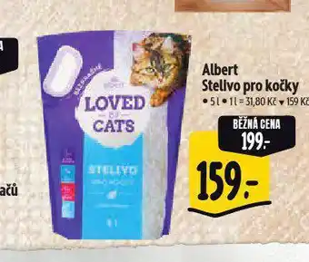 Albert Stelivo pro kočky nabídka