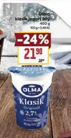 Billa Olma klasik jogurt bílý nabídka